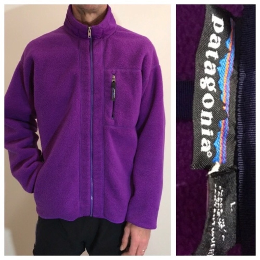 Patagonia men’s vintage fleece jacket